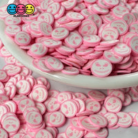 Skull Face Pink White Skeleton Jack Skellington Halloween 5Mm/10Mm Fake Clay Sprinkles Decoden Fimo