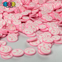 Skull Face Pink White Skeleton Jack Skellington Halloween 5Mm/10Mm Fake Clay Sprinkles Decoden Fimo
