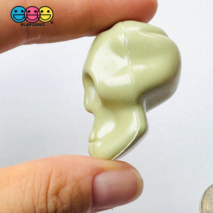 Skull large Caveman Skeleton Cabochon Charm Halloween Decoden 10 pcs Charm