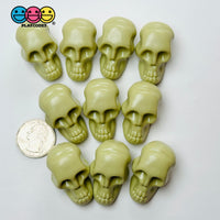 Skull large Caveman Skeleton Cabochon Charm Halloween Decoden 10 pcs Charm