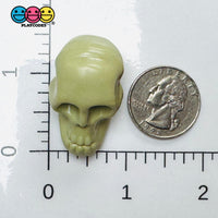 Skull large Caveman Skeleton Cabochon Charm Halloween Decoden 10 pcs Charm