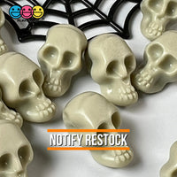 Skull Small Caveman Skeleton Cabochon Charm Halloween Decoden 10 Pcs