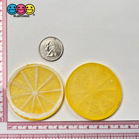 Slice Fruit Charms Faux Fruits Slices Orange Lemon Lime Decoden Fake Food 10Pcs