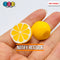 Sliced Whole Lemon Charms Fake Food Miniatures Cabochons Decoden Charm 10 pcs Charm