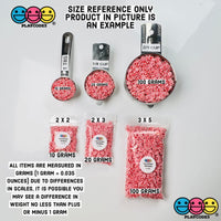 Small Lollipop Swirl Hot Pink Fake Polymer Clay Sprinkles Fimo Sprinkle Funfetti