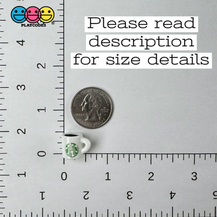 Small Size Coffee Cup With Handle Hook Flatback Cabochons Decoden Charm 10 Pcs Playcode3 Llc