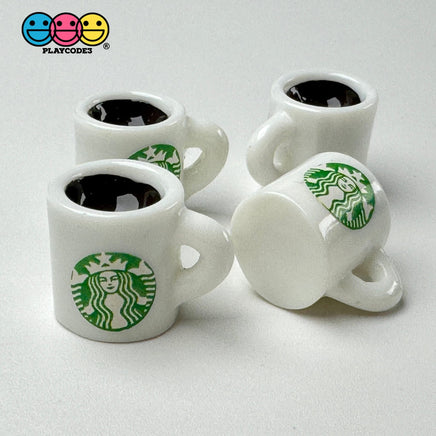 Small Size Coffee Cup With Handle Hook Flatback Cabochons Decoden Charm 10 Pcs Playcode3 Llc
