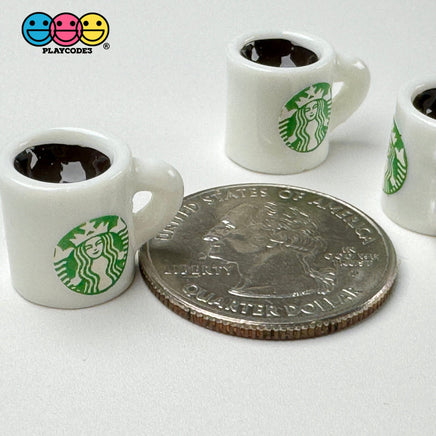 Small Size Coffee Cup With Handle Hook Flatback Cabochons Decoden Charm 10 Pcs Playcode3 Llc