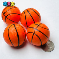 3D Small Stress Relief Ball Squish Foam Light Weight Sports Basketball Soccer Baseball Football Charm 4 pcs PLAYCODE3