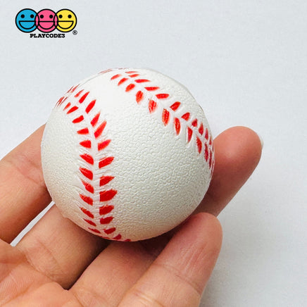 3D Small Stress Relief Ball Squish Foam Light Weight Sports Basketball Soccer Baseball Football Charm 4 pcs PLAYCODE3