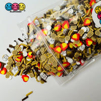 Smores Camp Fire Cookies Fake Clay Sprinkles Fimo Mix Kawaii Marshmallow Confetti Jimmies Funfetti