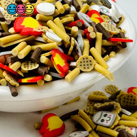 Smores Camp Fire Cookies Fake Clay Sprinkles Fimo Mix Kawaii Marshmallow Confetti Jimmies Funfetti
