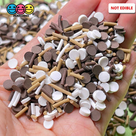 Smores Fake Clay Sprinkles Confetti Mix Decoden Jimmies Funfetti Sprinkle