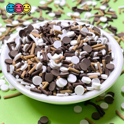 Smores Fake Clay Sprinkles Confetti Mix Decoden Jimmies Funfetti Sprinkle