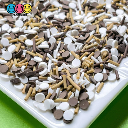 Smores Fake Clay Sprinkles Confetti Mix Decoden Jimmies Funfetti Sprinkle