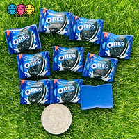 Snack Bag Of Cookies Fake Food Flatback Charm Cabochons 10 Pcs