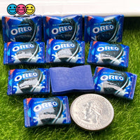 Snack Bag Of Cookies Fake Food Flatback Charm Cabochons 10 Pcs