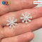 Snowflake Small Winter Christmas Holiday Flatback Cabochons Decoden Charm 10 Pcs Playcode3 Llc