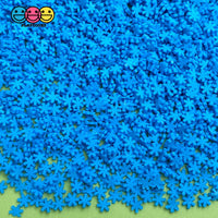 Snowflakes Snow Flake Fake Clay Sprinkle Mix Christmas Decoden