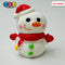 Snowman 3D Red Scarf Santa Hat Christmas Figure 5 Pcs Cabochons Decoden Charm Playcode3 Llc