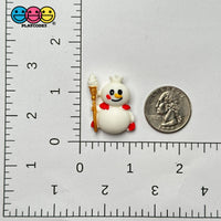Snowman Holiday Winter Christmas Flatback Cabochons Decoden Charm 10 Pcs Playcode3 Llc