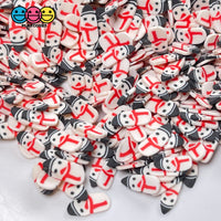 Snowman With Hat Scarf Fimo Christmas Holiday Fake Sprinkles Funfetti Decoden 20 Grams Sprinkle