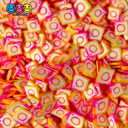Social Media Fimo Fake Polymer Clay Sprinkles Jimmies Funfetti Sprinkle