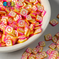 Social Media Fimo Fake Polymer Clay Sprinkles Jimmies Funfetti Sprinkle