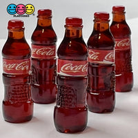 Soda Bottle Charms Fake Food Realistic Bottles Miniatures 3 Types 10Pcs Charm