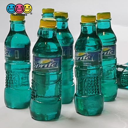 Soda Bottle Charms Fake Food Realistic Bottles Miniatures 3 Types 10Pcs Charm