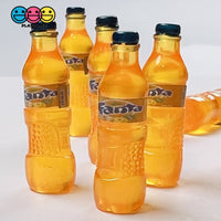 Soda Bottle Charms Fake Food Realistic Bottles Miniatures 3 Types 10Pcs Charm