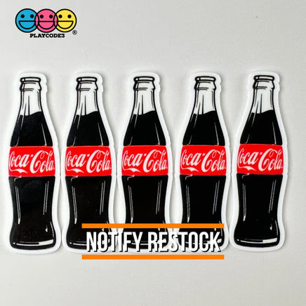 Soda Bottle Planner Decoden Planars Cabochons Party Favor Fake Bake Charms Slime Supply 10 Pcs