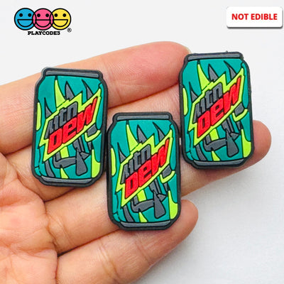 Shoe Charms WITHOUT Buckle Botton Bendable Soda Can Mountain Fake Food Flatback Cabochons Slime Supply Fake Backe