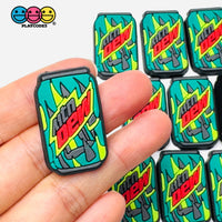 Shoe Charms WITHOUT Buckle Botton Bendable Soda Can Mountain Fake Food Flatback Cabochons Slime Supply Fake Backe