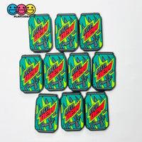 Shoe Charms WITHOUT Buckle Botton Bendable Soda Can Mountain Fake Food Flatback Cabochons Slime Supply Fake Backe