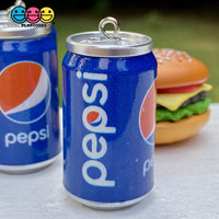 Cans Of Soda 3D Charms With Hooks Coke Pepsi Sprite And Orange Fanta 5 Pcs Charm