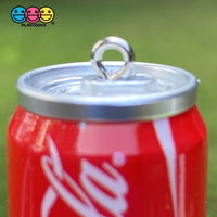 Cans Of Soda 3D Charms With Hooks Coke Pepsi Sprite And Orange Fanta 5 Pcs Charm
