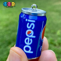 Cans Of Soda 3D Charms With Hooks Coke Pepsi Sprite And Orange Fanta 5 Pcs Charm