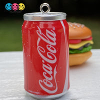 Cans Of Soda 3D Charms With Hooks Coke Pepsi Sprite And Orange Fanta 5 Pcs Charm