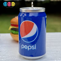 Cans Of Soda 3D Charms With Hooks Coke Pepsi Sprite And Orange Fanta 5 Pcs Charm