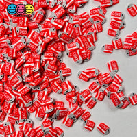 Coke Cans Soda Fimo Slices Fake Clay Sprinkles Decoden Soft Drink Jimmies Funfetti 5Mm Sprinkle