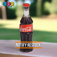 Soft Drink Mini Old Fashion Soda Bottle Fake Food Miniatures 3D Charms Cabochon 10Pcs C3 Charm