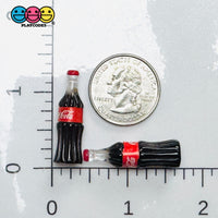 Soft Drink Mini Old Fashion Soda Bottle Fake Food Miniatures 3D Charms Cabochon 10pcs C3 Charm