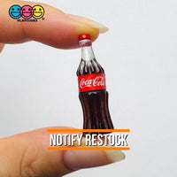 Soft Drink Mini Old Fashion Soda Bottle Fake Food Miniatures 3D Charms Cabochon 10pcs C3 Charm