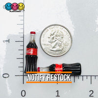 Soft Drink Mini Old Fashion Soda Bottle Fake Food Miniatures 3D Charms Cabochon 10pcs C3 Charm