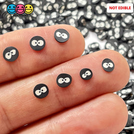 Soot Sprite Susuwatari Sprites Fimo Slices Halloween Fake Sprinkles Decoden 5Mm Sprinkle