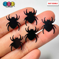 Spider Black Halloween Table Scatter Spiders Confetti Glitter Decorations