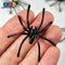 Spider Black Long Legs With Peg On Back Charm Halloween Cabochons 15 Pcs