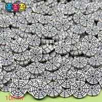 Spider Web Clay Fimo Slices Halloween Decoden 20 Grams / 10Mm Sprinkle