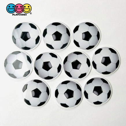 Sports Basket Ball Soccer Football Planner Decoden Planars Cabochons Party Favor 10 Pcs Playcode3